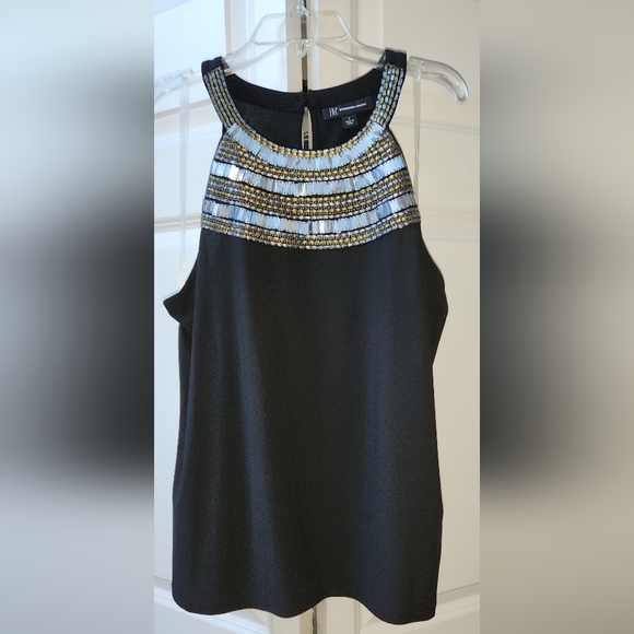 I.N.C. embellished top L - Picture 1 of 3